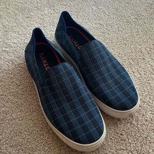 Rothy’s Slip On Blue Shoes